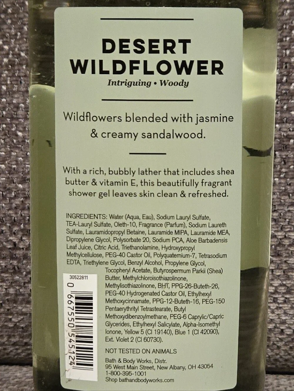 Bath & Body Works Desert Wildflower Shower Gel